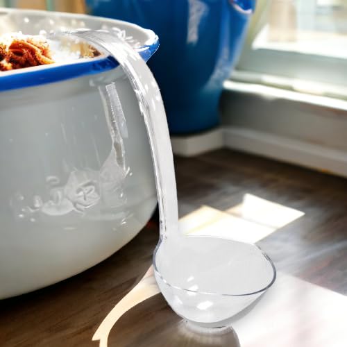 Party Dimensions Lot of 2 Clear Plastic Punch Bowl Ladles 5 oz - Image 5
